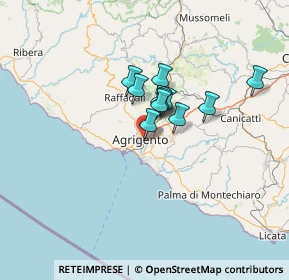 Mappa P.le Vittorio Emanuele, 92100 Agrigento AG, Italia (9.54091)