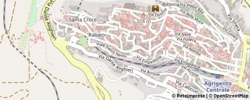 Mappa Agrigento