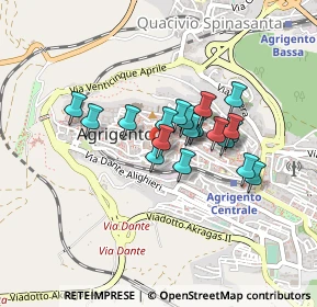 Mappa Via Vullo, 92100 Agrigento AG, Italia (0.3425)