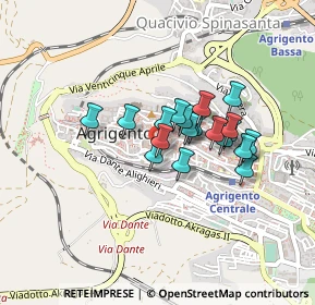 Mappa Via Vullo, 92100 Agrigento AG, Italia (0.336)