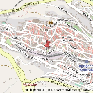 Mappa Via Giovanni Amendola, 24, 92100 Agrigento, Agrigento (Sicilia)