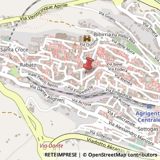 Mappa Salita la Lumia, 8, 92100 Agrigento, Agrigento (Sicilia)