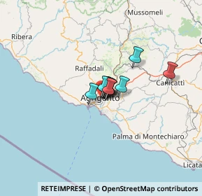 Mappa Via Vullo, 92100 Agrigento AG, Italia (5.25091)