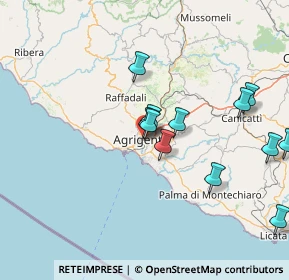Mappa Via Porcello, 92100 Agrigento AG, Italia (19.94357)