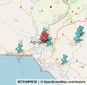 Mappa Via Santo Spirito, 92100 Agrigento AG, Italia (3.545)