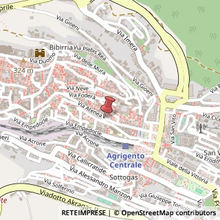 Mappa Via Atenea, 99, 92100 Agrigento, Agrigento (Sicilia)