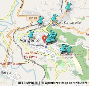 Mappa Via Porcello, 92100 Agrigento AG, Italia (0.75214)