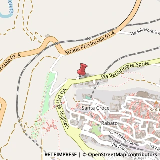 Mappa Via XXV Aprile, 1, 92100 Agrigento, Agrigento (Sicilia)