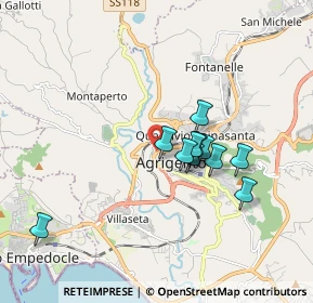 Mappa Via Giovanni Volpe, 92100 Agrigento AG, Italia (1.62455)