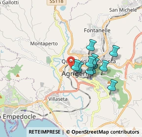 Mappa Via Giovanni Volpe, 92100 Agrigento AG, Italia (1.44545)
