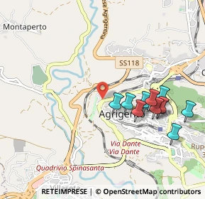 Mappa Via Giovanni Volpe, 92100 Agrigento AG, Italia (1.09417)