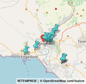 Mappa Via Giovanni Volpe, 92100 Agrigento AG, Italia (2.94909)