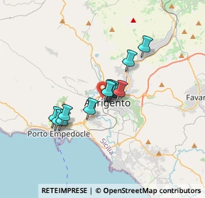 Mappa Via Giovanni Volpe, 92100 Agrigento AG, Italia (2.6825)