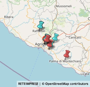 Mappa Via della Libertà, 92100 Agrigento AG, Italia (5.35083)