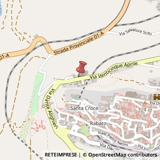 Mappa Via XXV Aprile, 33, 92100 Agrigento, Agrigento (Sicilia)