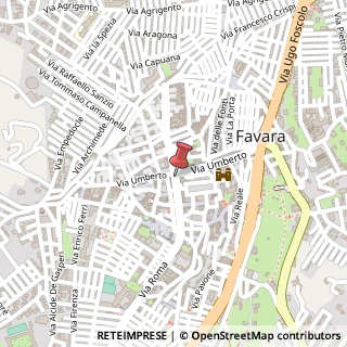 Mappa Via Vittorio Emanuele, 86, 92026 Favara, Agrigento (Sicilia)
