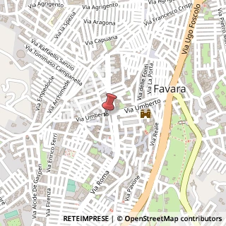 Mappa Via Margherita, 79, 92026 Favara, Agrigento (Sicilia)