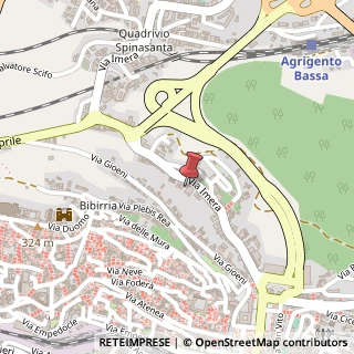 Mappa Via Imera, 149, 92100 Agrigento, Agrigento (Sicilia)