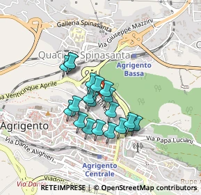 Mappa Via Ruggero Settimo, 92100 Agrigento AG, Italia (0.367)