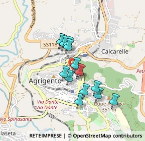 Mappa Via Ruggero Settimo, 92100 Agrigento AG, Italia (0.726)