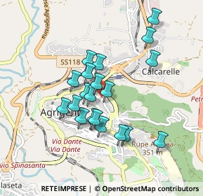 Mappa Via Ruggero Settimo, 92100 Agrigento AG, Italia (0.836)