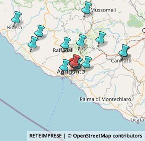 Mappa Via Ruggero Settimo, 92100 Agrigento AG, Italia (14.57214)