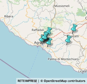 Mappa Via Ruggero Settimo, 92100 Agrigento AG, Italia (11.75)