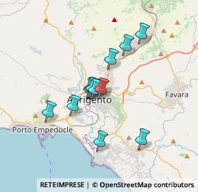 Mappa Via Ruggero Settimo, 92100 Agrigento AG, Italia (2.98333)