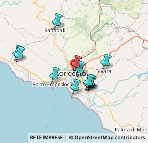 Mappa Via Ruggero Settimo, 92100 Agrigento AG, Italia (6.67846)