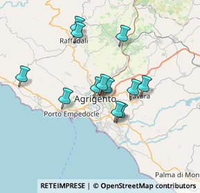 Mappa Via Ruggero Settimo, 92100 Agrigento AG, Italia (6.4925)