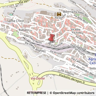 Mappa Via Empedocle, 13, 92100 Agrigento, Agrigento (Sicilia)