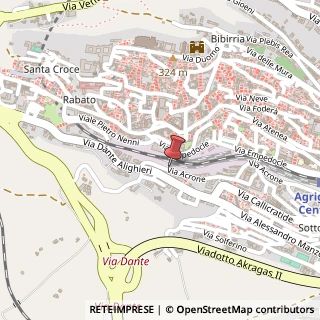 Mappa Via Acrone, 76, 92100 Agrigento, Agrigento (Sicilia)