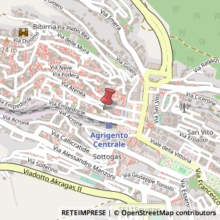 Mappa Via Luigi Pirandello, 21, 92100 Agrigento, Agrigento (Sicilia)