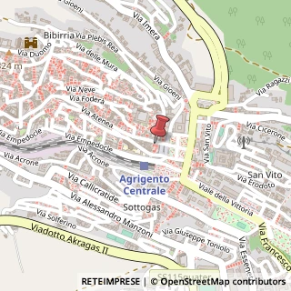 Mappa Cortile Modica I, 1, 92100 Agrigento, Agrigento (Sicilia)