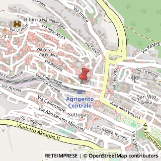Mappa Via Luigi Pirandello, 15, 92100 Agrigento, Agrigento (Sicilia)