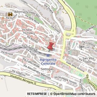 Mappa Via Luigi Pirandello, 17, 92100 Agrigento, Agrigento (Sicilia)