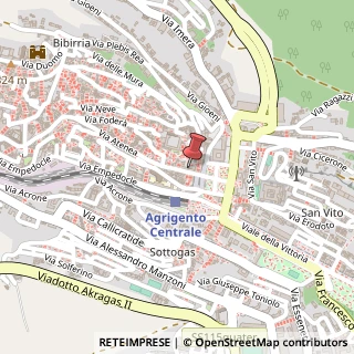 Mappa Via Atenea, 16, 92100 Agrigento, Agrigento (Sicilia)