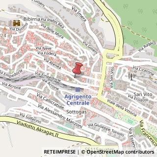 Mappa Via Luigi Pirandello, 50, 92100 Agrigento, Agrigento (Sicilia)