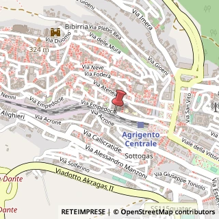 Mappa Via Empedocle, 161, 92100 Agrigento, Agrigento (Sicilia)