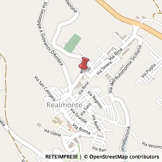 Mappa Via Circonvallazione, 11, 92010 Realmonte, Agrigento (Sicilia)