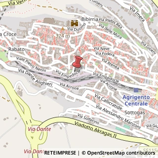 Mappa Via Empedocle, 59, 92100 Agrigento, Agrigento (Sicilia)