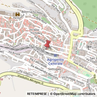 Mappa Via Empedocle, 167, 92100 Agrigento, Agrigento (Sicilia)