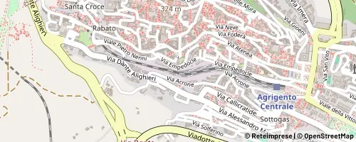 Mappa Agrigento