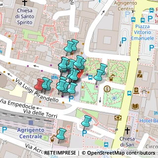 Mappa Via Cesare Battisti, 92100 Agrigento AG, Italia (0.01852)