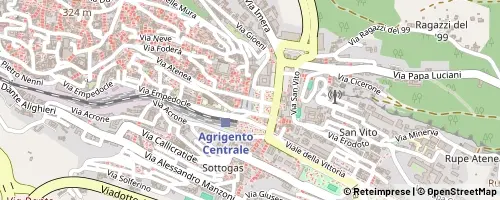 Mappa Agrigento