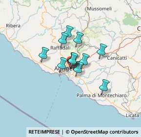 Mappa Via S. Vito, 92100 Agrigento AG, Italia (8.61917)