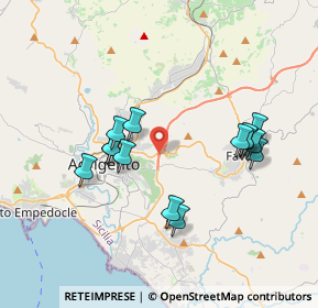 Mappa SS 640, 92100 Agrigento AG, Italia (3.91571)