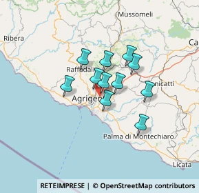 Mappa SS 640, 92100 Agrigento AG, Italia (9.99091)