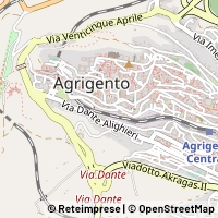Kort Agrigento
