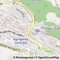 Kort Agrigento